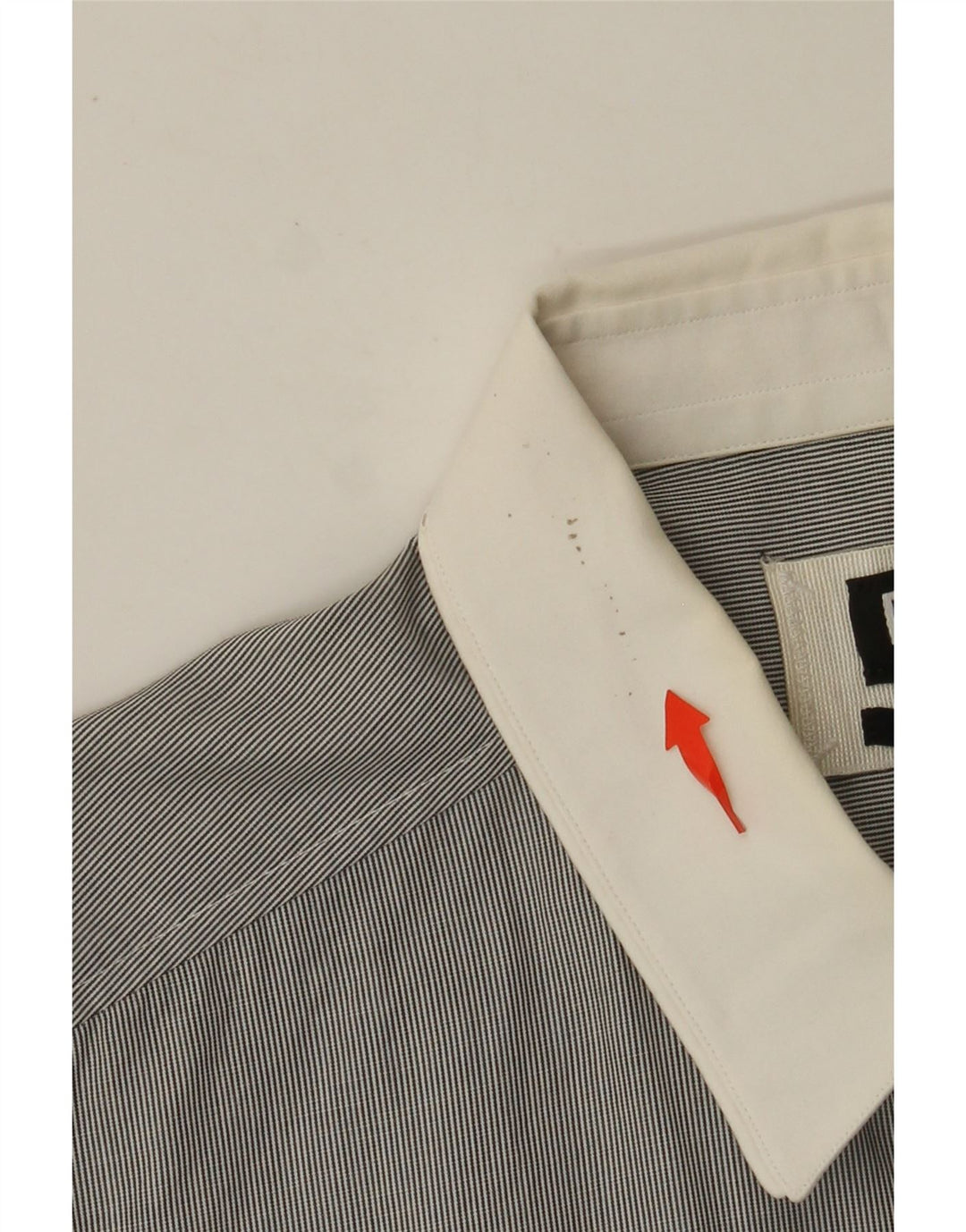 DOLCE & GABBANA muška uska košulja IT 52 velike sive pruge pamuk