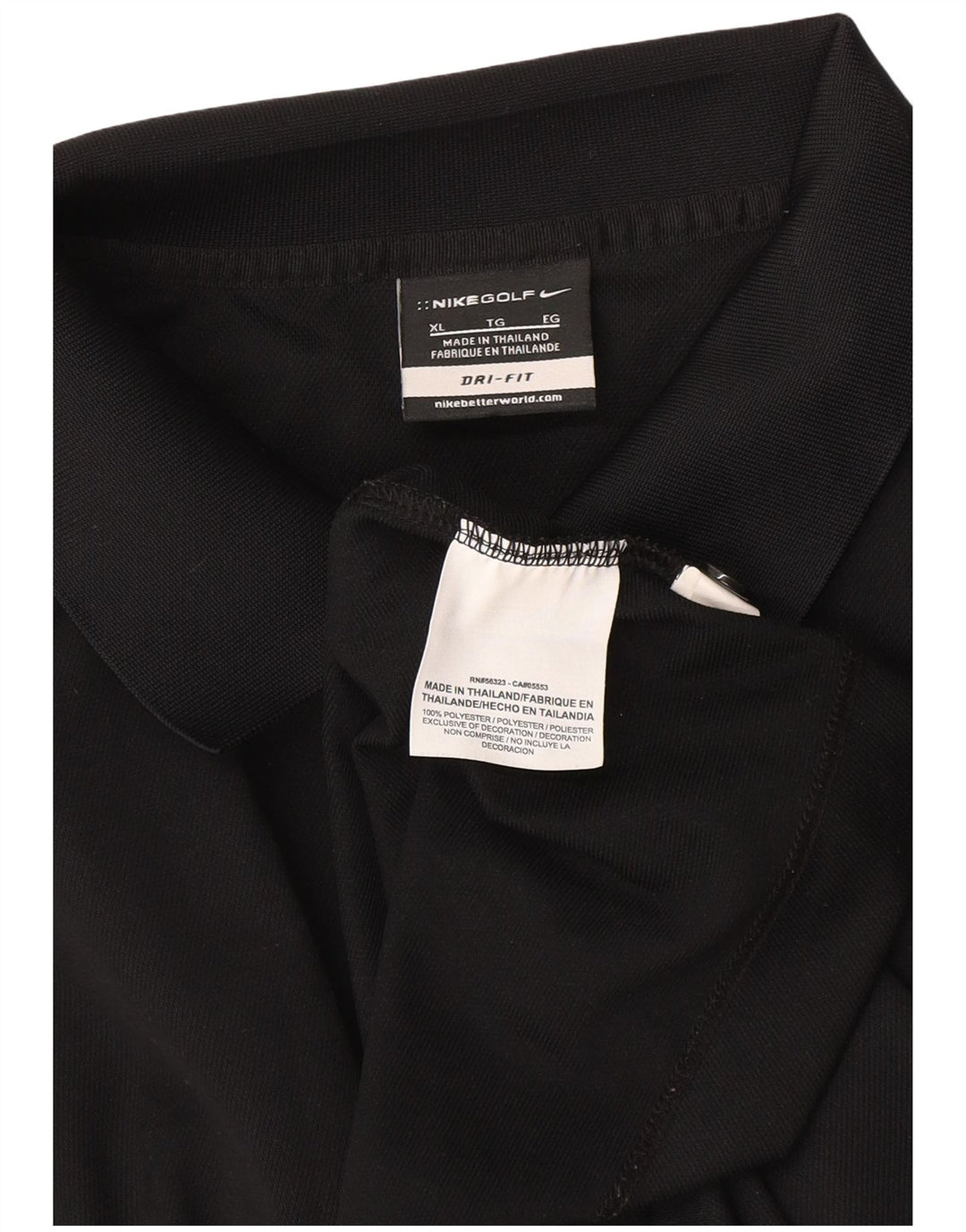 Nike muška polo majica Dri Fit XL crni poliester