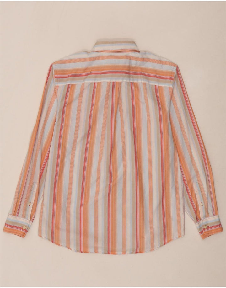 EDDIE BAUER Mens Shirt Medium Multicoloured Striped Cotton Vintage Eddie Bauer and Second-Hand Eddie Bauer from Messina Hembry 