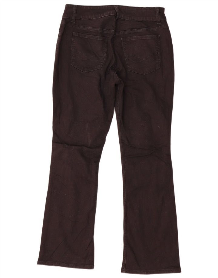 Lee ženske traperice srednjeg uspona Riders Bootcut US 8 srednje W30 L29 crni pamuk