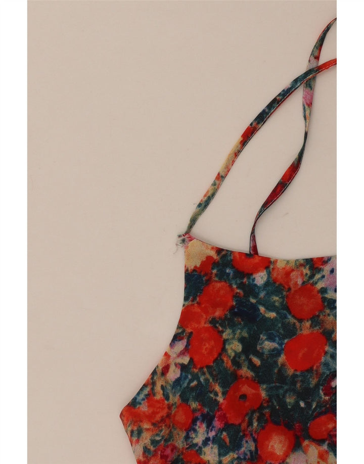 Oasis ženski Cami Top UK 10 malih raznobojnih cvjetnih poliestera