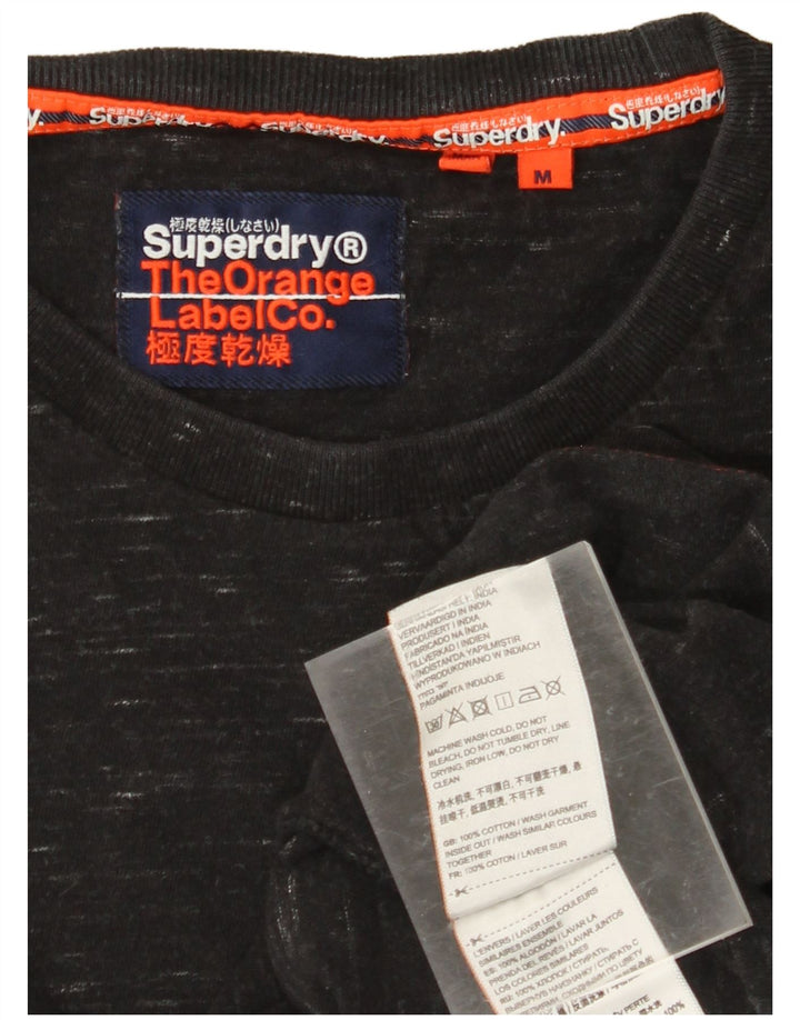 SUPERDRY muška majica kratkih rukava Srednji crni flekasti pamuk