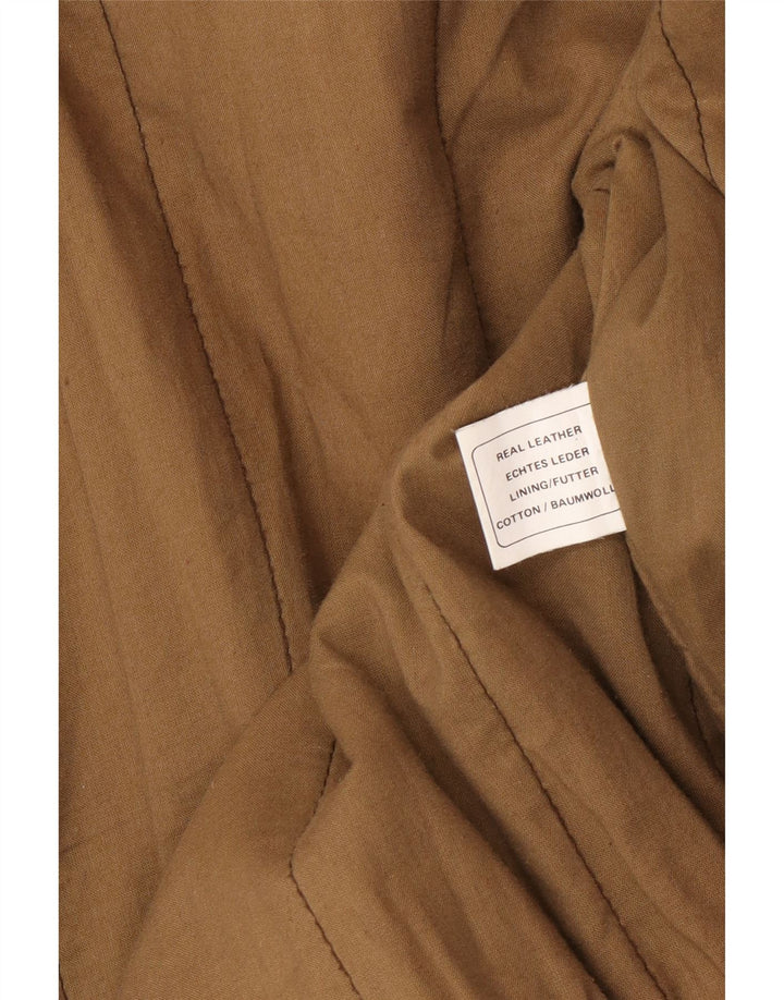 Outback muška kožna jakna UK 42 XL smeđa koža