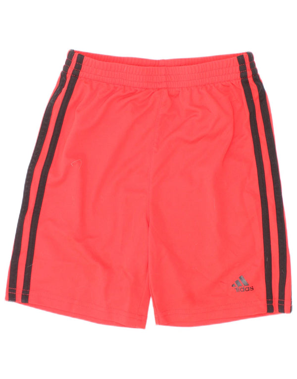 Adidas kratke sportske hlače za djevojčice 5-6 godina, crveni poliester