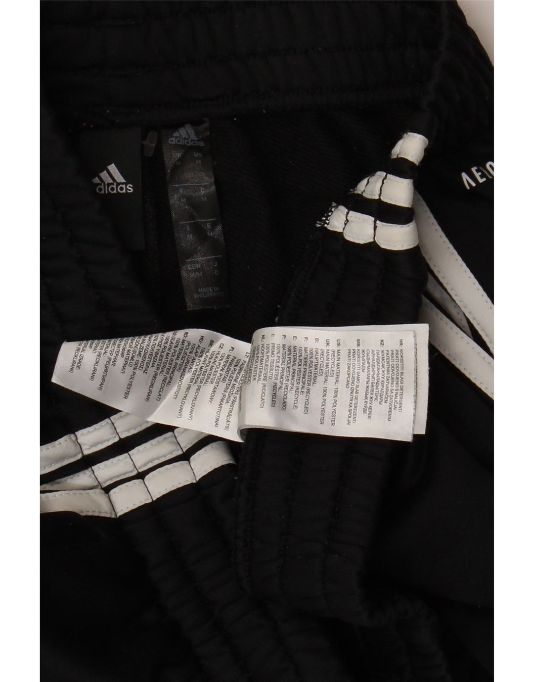 ADIDAS muške Aeroready hlače za trenirku Srednji crni poliester