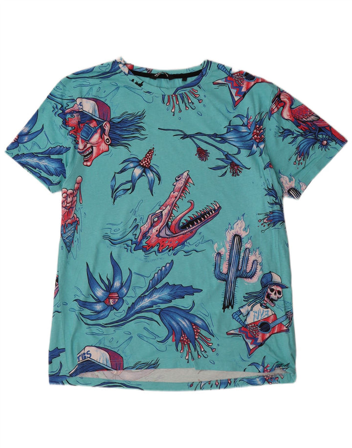 Cropp muška majica kratkih rukava Regular Fit 2XL tirkizna