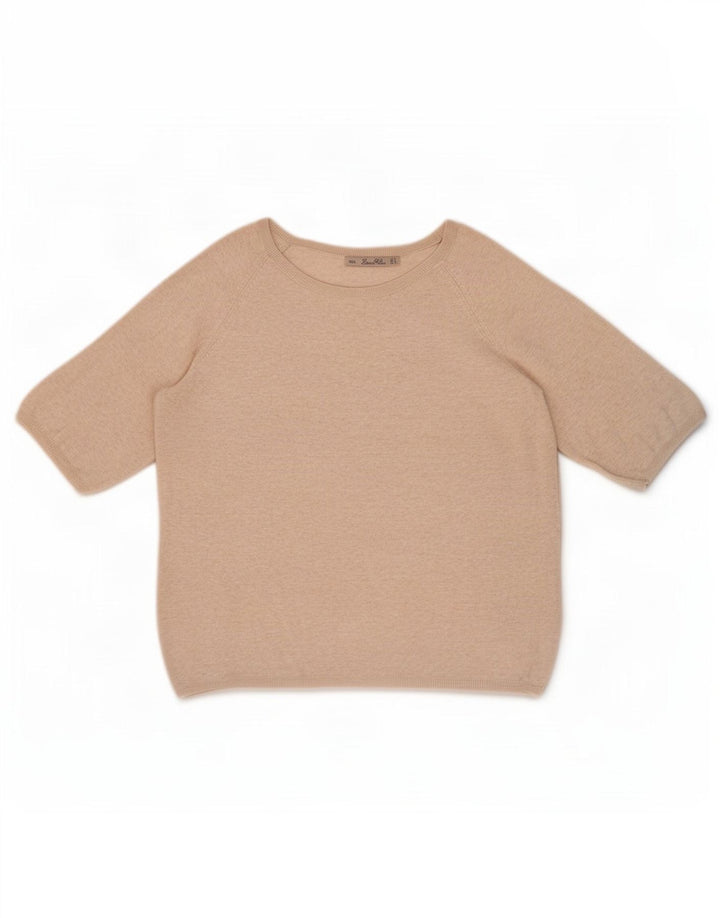 Zara ženska prevelika majica UK 10 Small Beige