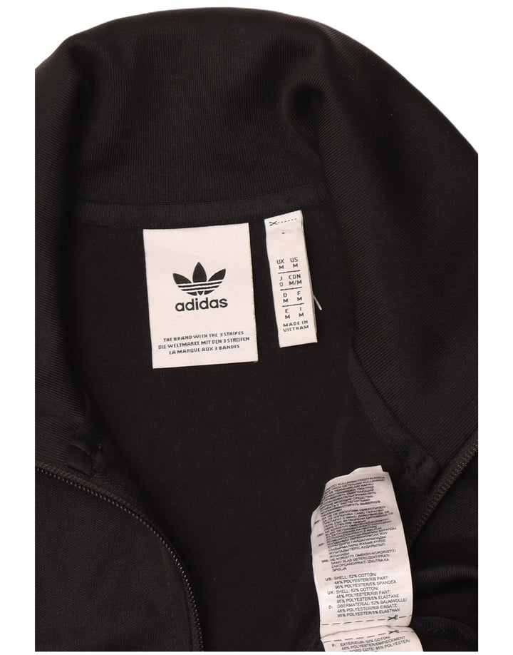 Adidas muška trenirka gornja jakna srednje crne pamučne boje