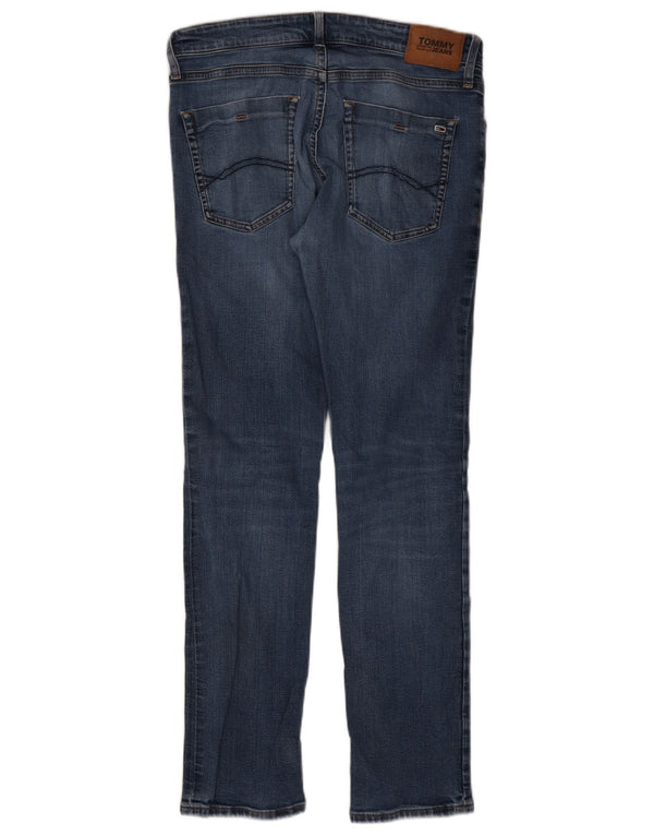 Tommy Hilfiger Mens Scanton Slim Jeans W34 L32 Plavi pamuk