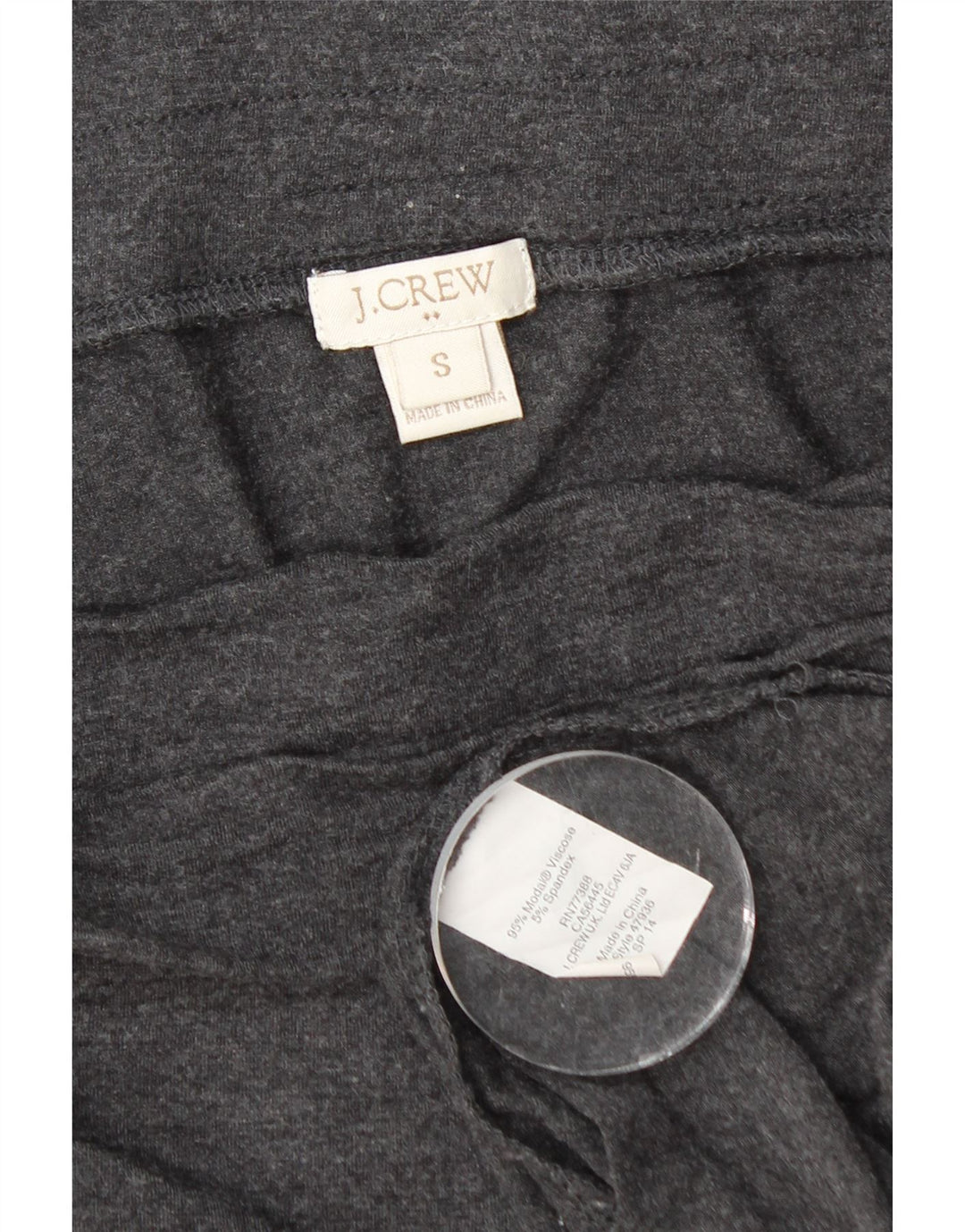 J. Crew ženska maksi suknja mala W30 sivi modal