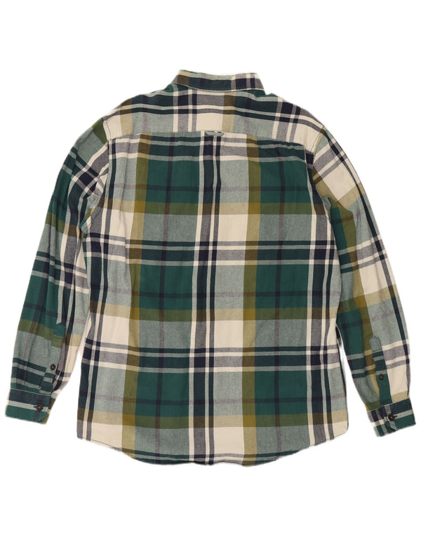 Jim Spencer muška košulja veličina 43/44 XL zeleni karirani pamuk