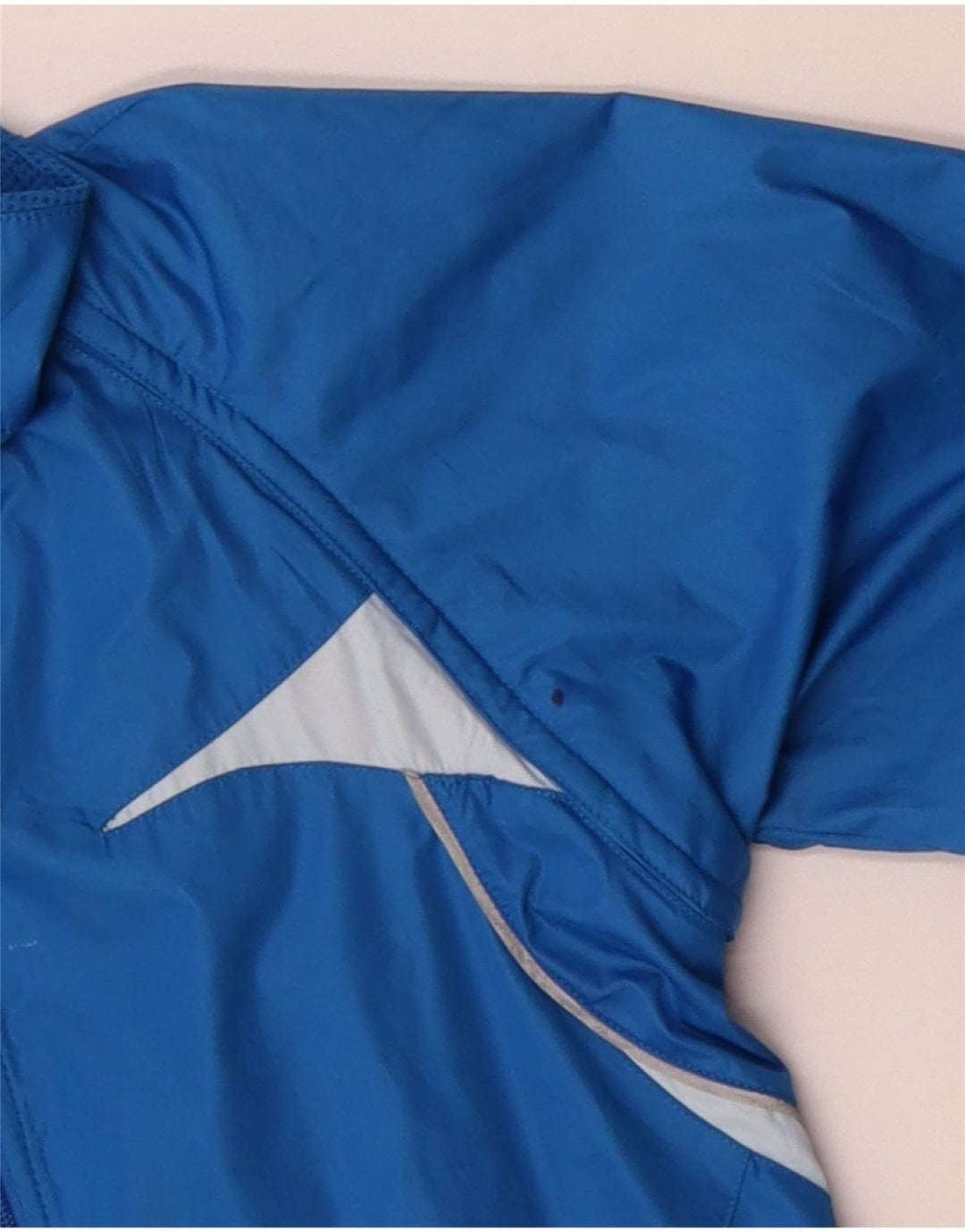 Nike ženska kišna jakna UK 10/12 srednje plava poliesterska boja