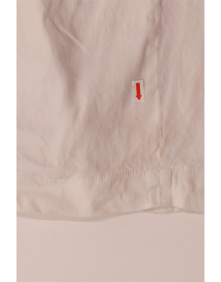 ARMANI JEANS Womens Sheath Dress US 8 Medium White