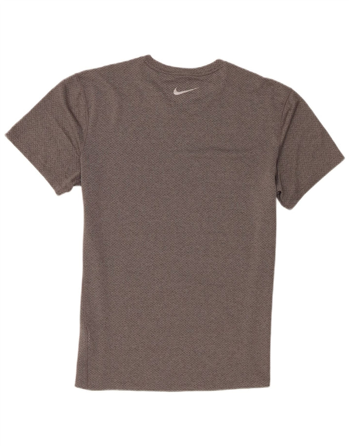 Nike Dri Fit majica kratkih rukava, veliki sivi poliester
