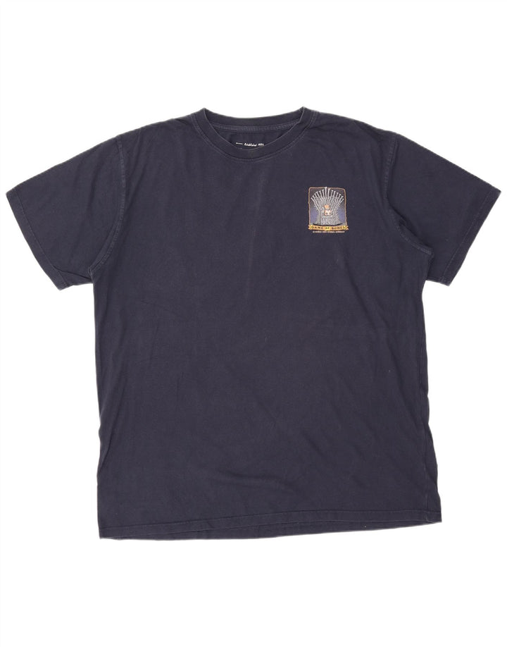 WEIRD FISH Muška majica kratkih rukava s grafičkim motivima 2XL tamnoplavi pamuk