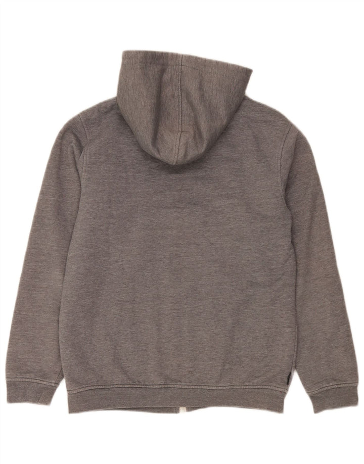 Billabong Boys pulover s kapuljačom s patentnim zatvaračem, 15-16 godina, sivi poliester