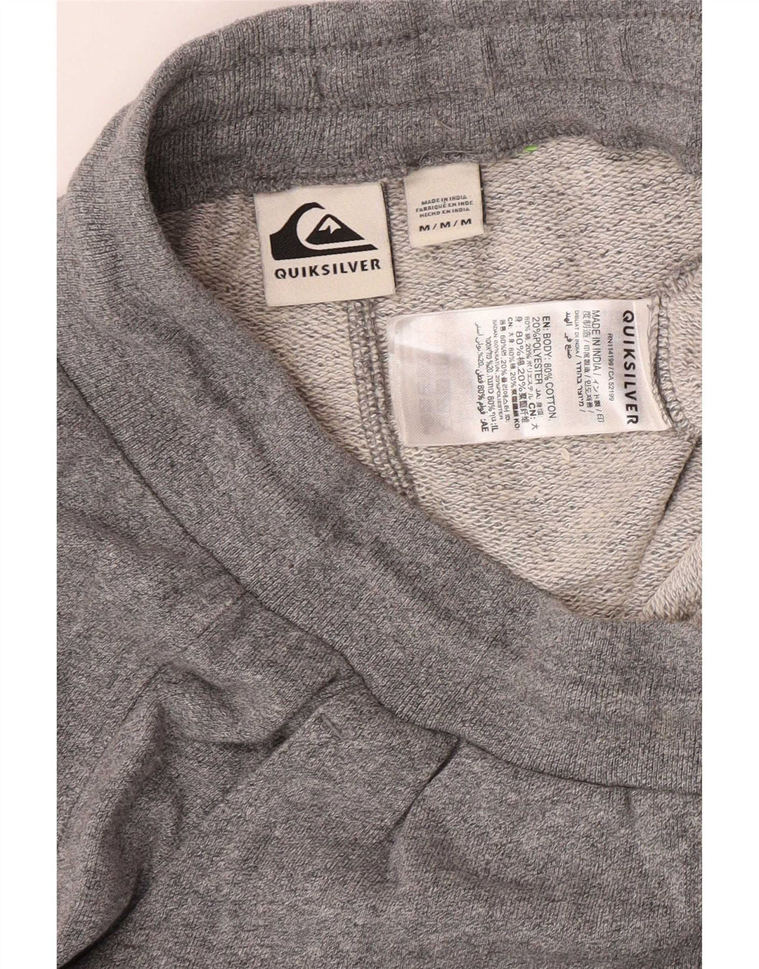 Quiksilver Ženska trenirka Hlače Joggers srednje sivi pamuk