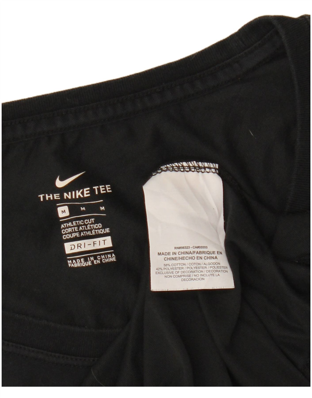 NIKE ženska majica kratkih rukava Colorado Spirit Graphic UK 12 srednje crni pamuk