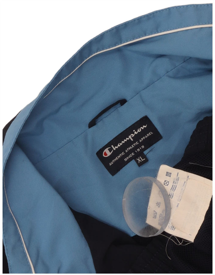 Gornja jakna muške trenirke Champion XL tamnoplavi poliester