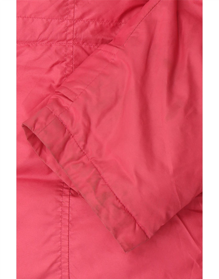 BLAUER Girls Hooded Padded Jacket 13-14 Years Pink Polyester Vintage Blauer and Second-Hand Blauer from Messina Hembry 