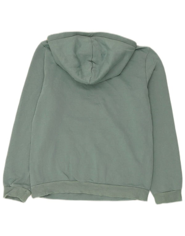 Puma Girls Graphic Hoodie Džemper 13-14 godina veliki zeleni pamuk