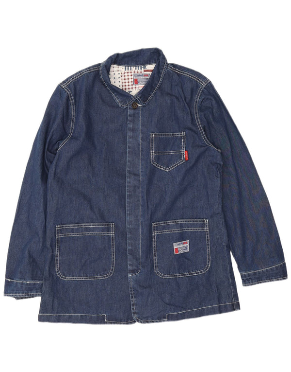 Vintage muška traper jakna UK 44 2XL plava