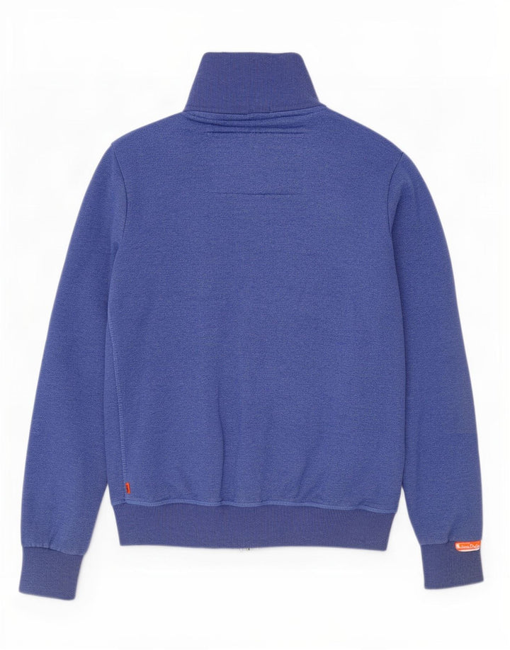 Superdry muška mala plava pamučna trenirka