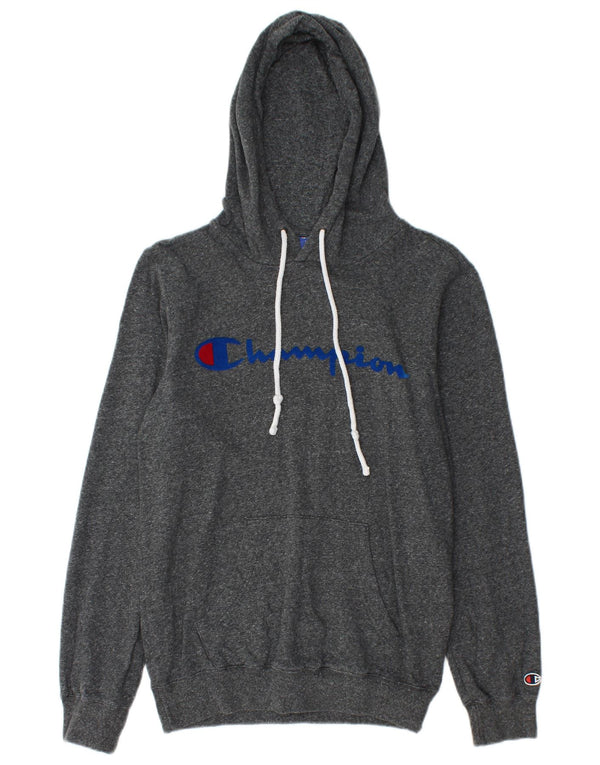 CHAMPION Muška majica s kapuljačom XS sivi flekasti pamuk