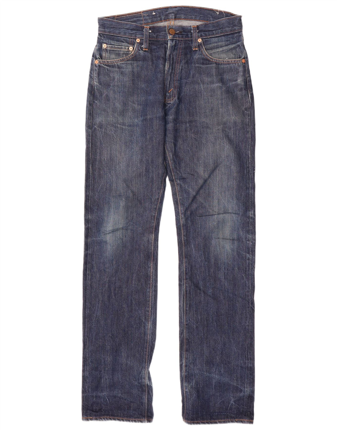 Levi's muške 505 ravne traperice W30 L32 tamnoplavi pamuk