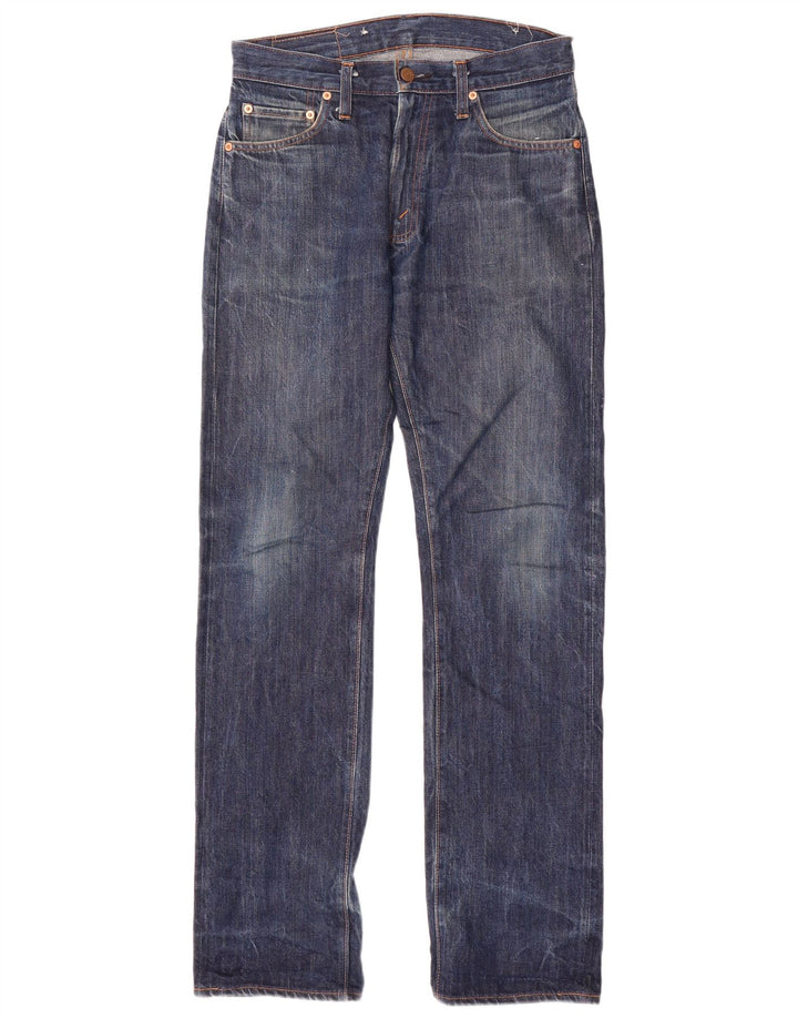 Levi's muške 505 ravne traperice W30 L32 tamnoplavi pamuk