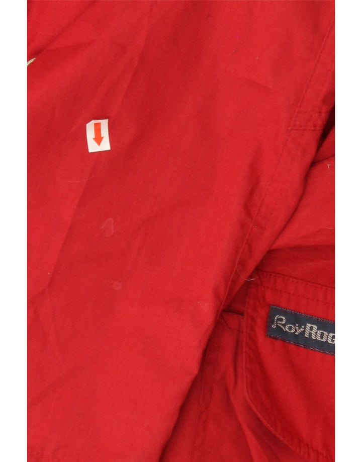 ROY ROGERS Mens Rain Jacket UK 42 XL Red Vintage Roy Rogers and Second-Hand Roy Rogers from Messina Hembry 