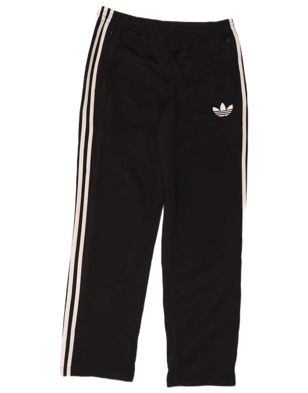 Adidas muške trenirke srednje crne poliesterske hlače