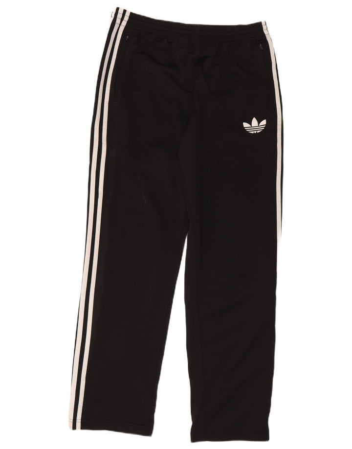 Adidas muške trenirke srednje crne poliesterske hlače