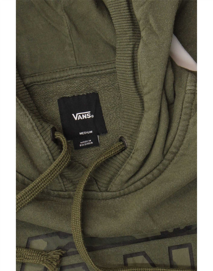 Vans muška majica s kapuljačom s kapuljačom, srednji kaki pamuk