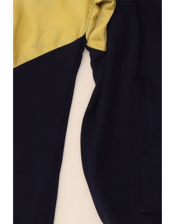 Errea muška gornja jakna trenirke s grafičkim motivima velika tamnoplava boja