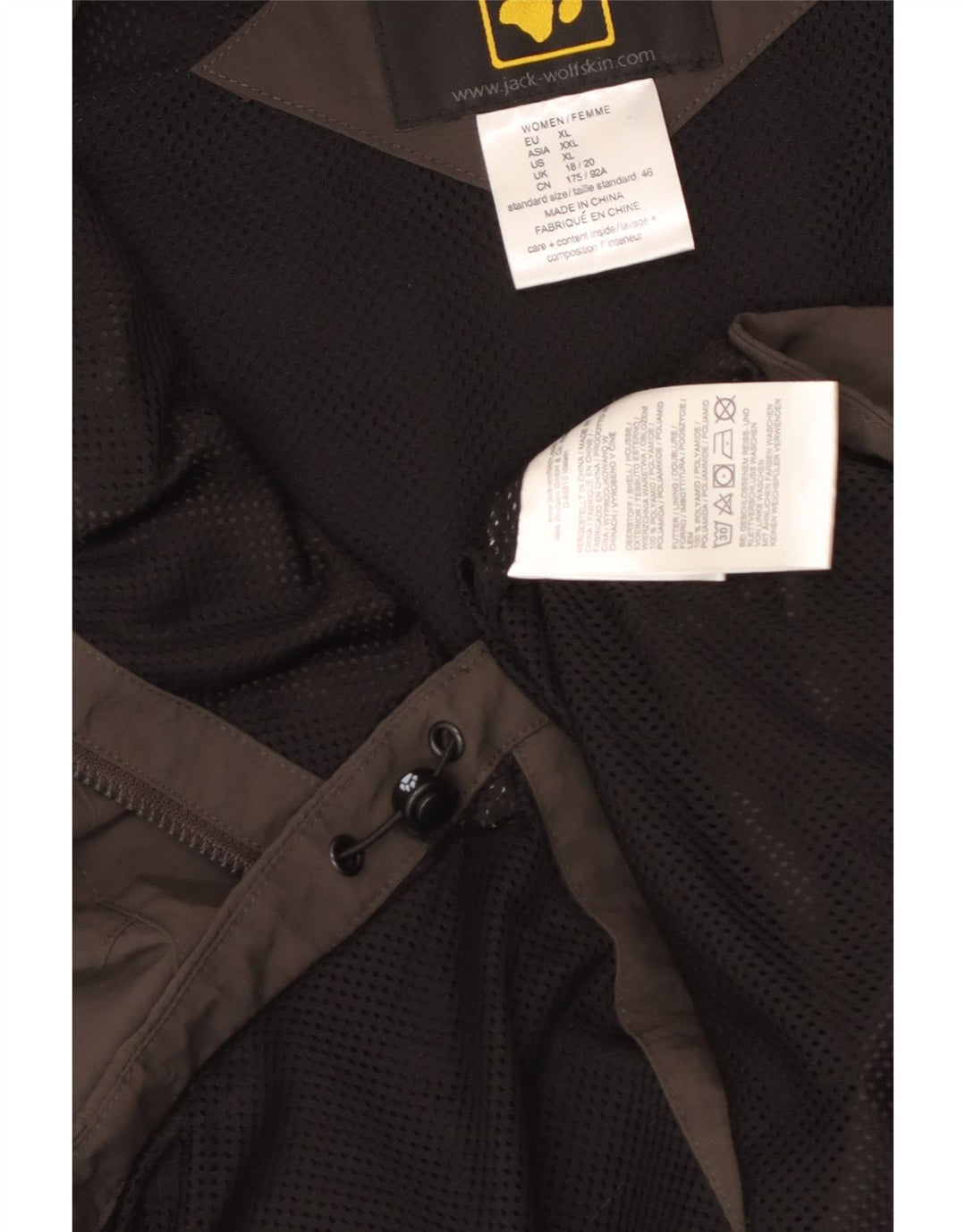 JACK WOLFSKIN Ženska gornja jakna bez rukava UK 18/20 XL siva