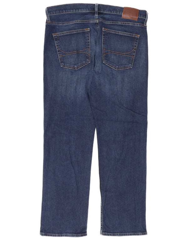 Hollister Mens Flex Straight Jeans W34 L30 Blue