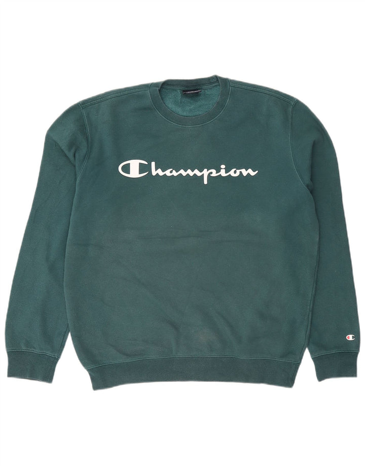 Champion muška majica s grafičkim motivima, veliki zeleni oksid