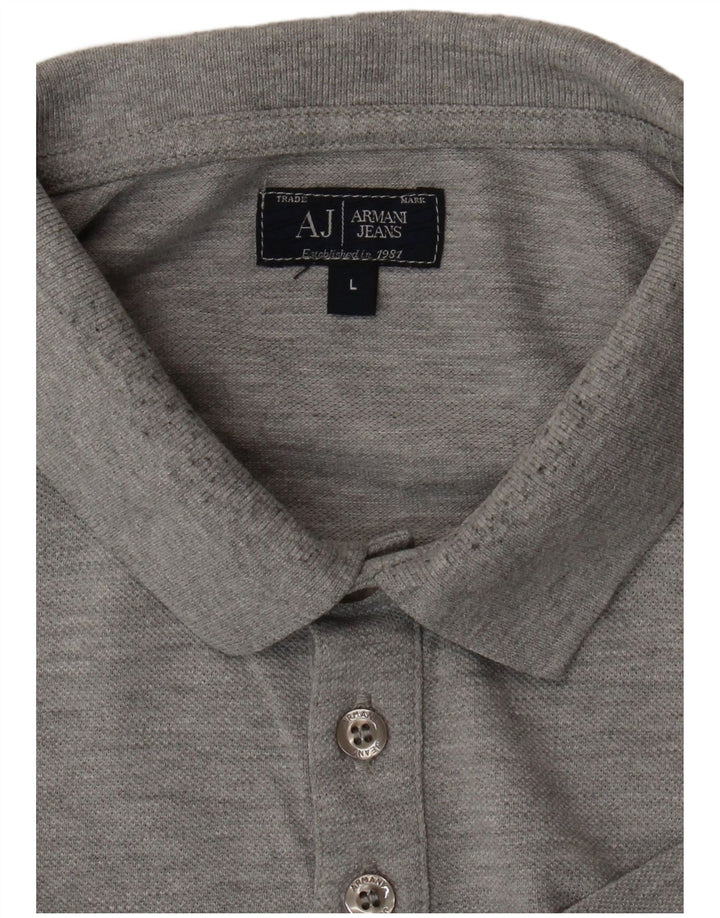 ARMANI JEANS Muška polo majica velika siva