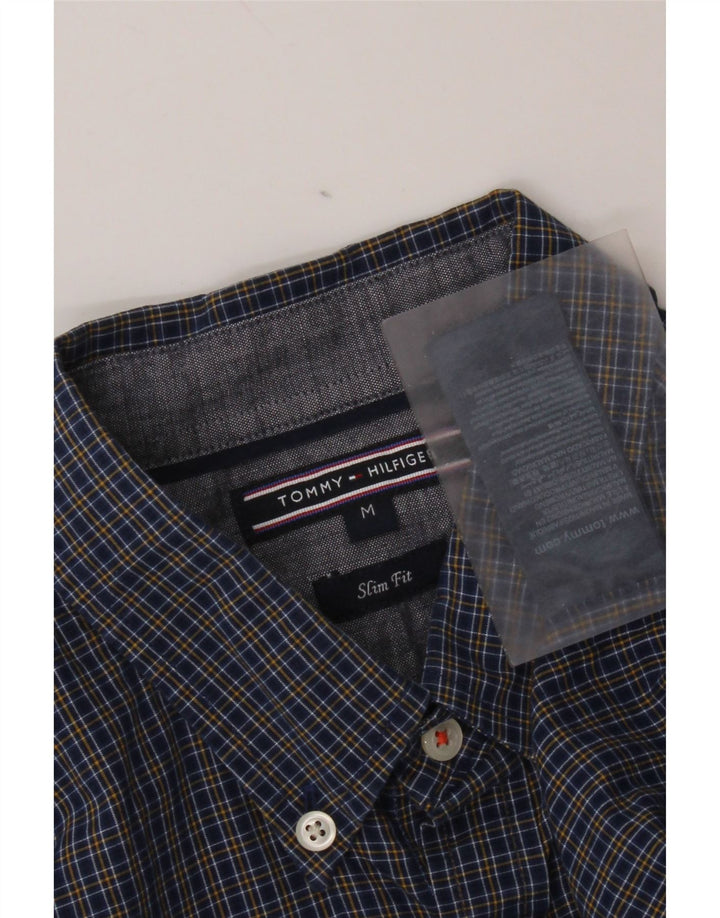 Tommy Hilfiger muška uska košulja Srednje tamnoplavi pamuk od ginghama