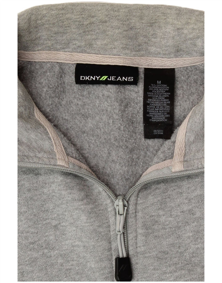 Dkny muška grafička gornja jakna od srednje sive pamučne trenirke
