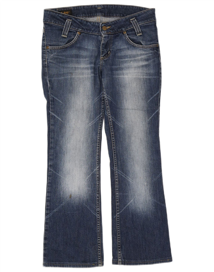 Lee ženske traperice Leola Bootcut W30 L27 plavi pamuk