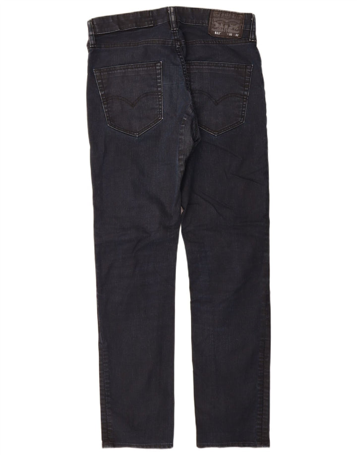 Levi's muške 511 uske traperice W32 L32 tamnoplavi pamuk