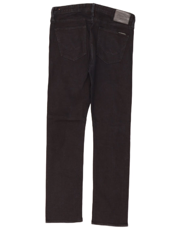 Superdry Mens Corporal Slim Jeans W34 L32 Crni pamuk