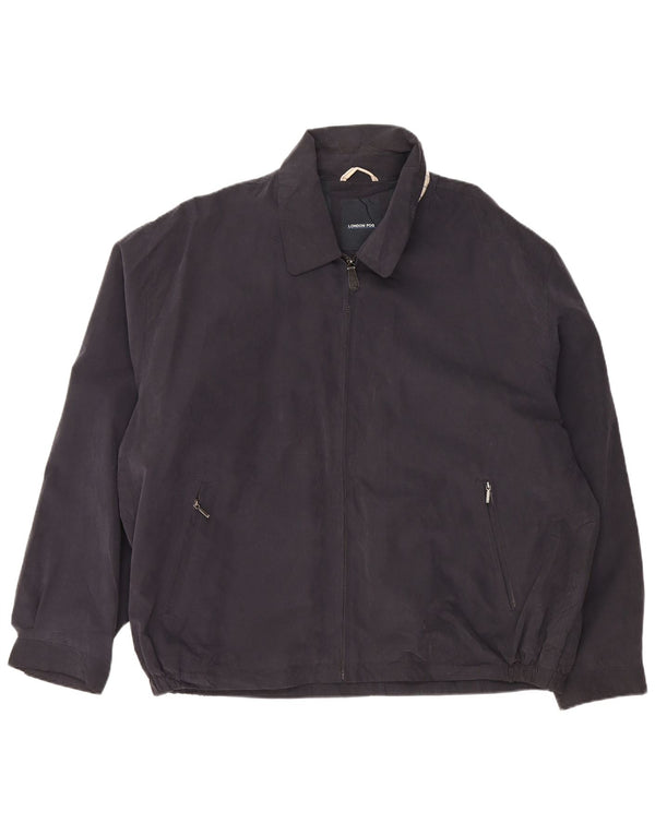 LONDON FOG Muška bomber jakna UK 44 2XL tamnoplavi poliester