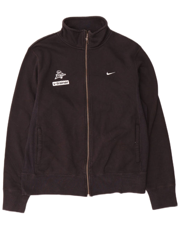 Nike muška gornja jakna s grafičkim motivima UK 38/40 srednje crni pamuk