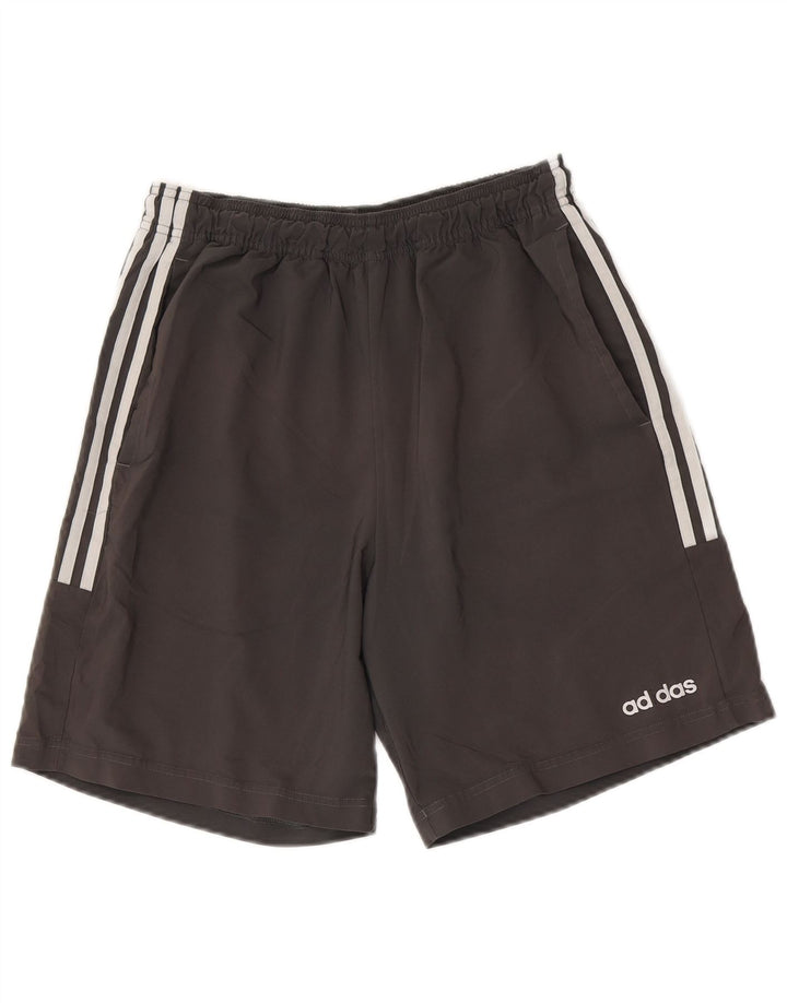 Adidas muške sportske kratke hlače srednje sive boje od poliestera