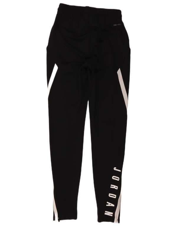 Jordan muške Dri Fit hlače za trenirku XS crni poliester u boji