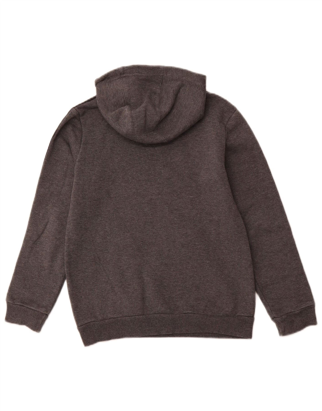 ADIDAS majica s kapuljačom s grafičkim motivima 9-10 godina, sivi pamuk