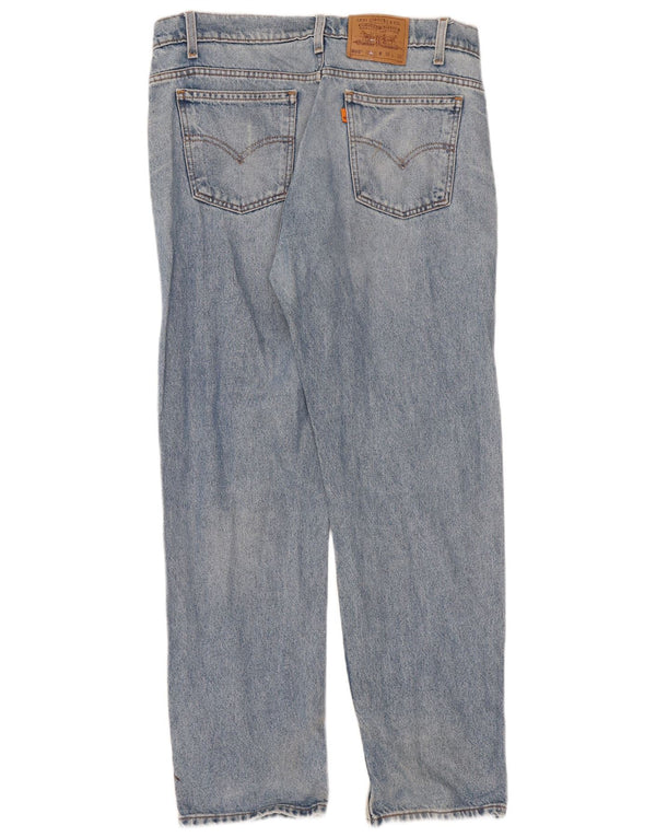 Levi's muške 505 ravne traperice W36 L30 plavi pamuk